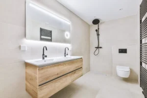 How Is Smart Technology Integrated into Contemporary and Minimalist Bathrooms